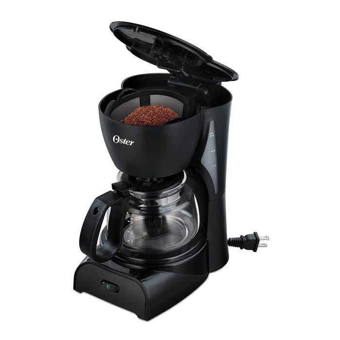Cafetera Oster® negra de 4 tazas práctica y fácil de usar - ostercl