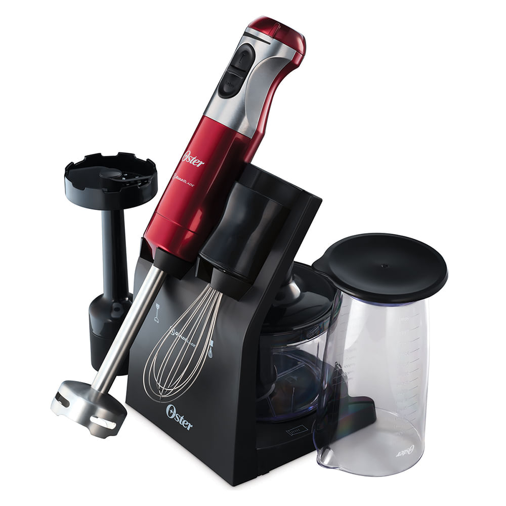 Oster Batidora de inmersión Oster® con cuchilla Quad y accesorios FPSTHB5103R