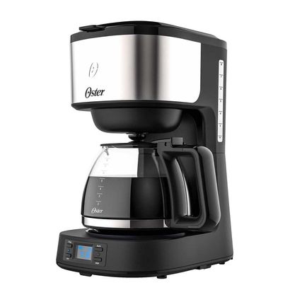 Cafetera programable Oster® 8 tazas en acero inoxidable BVSTDC10SS - ostercl