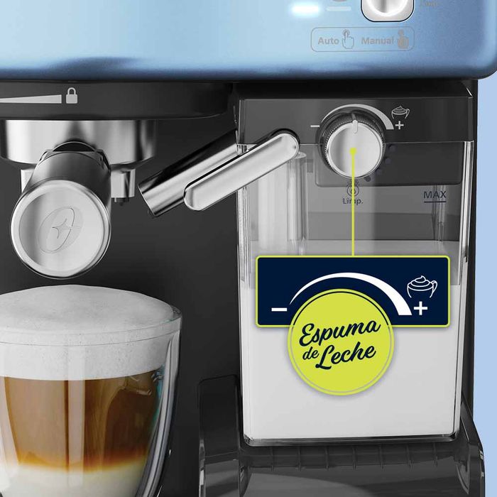 Cafetera automática de espresso celeste Oster® PrimaLatte™ BVSTEM6603CC -  ostercl