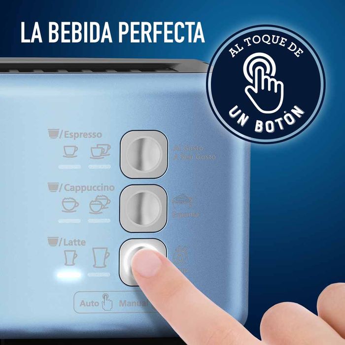 Cafetera automática de espresso celeste Oster® PrimaLatte™ BVSTEM6603CC -  ostercl
