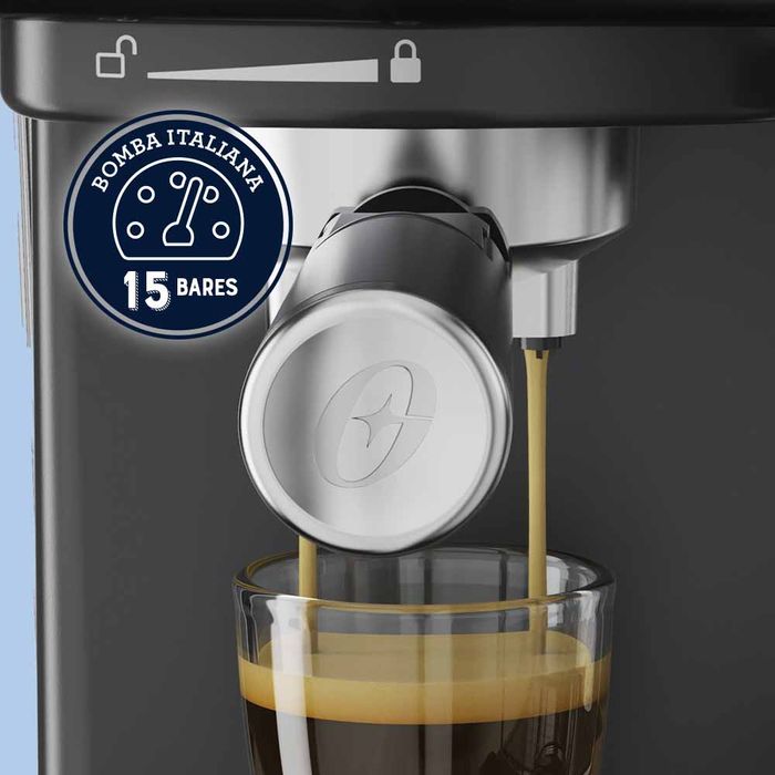 Cafetera automática de espresso roja Oster® PrimaLatte™ BVSTEM6603R -  ostercl