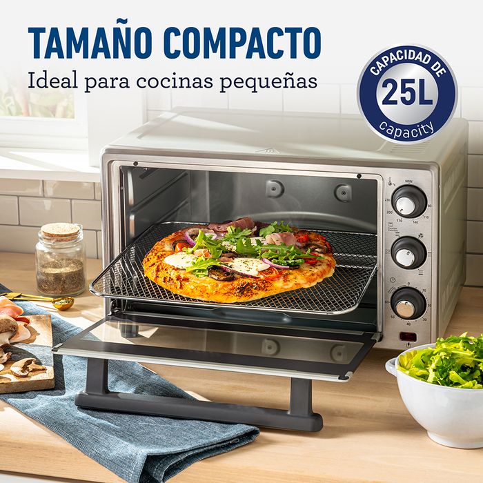 Horno con freidora de aire Oster® de 25L TSSTTVLS25 - ostercl