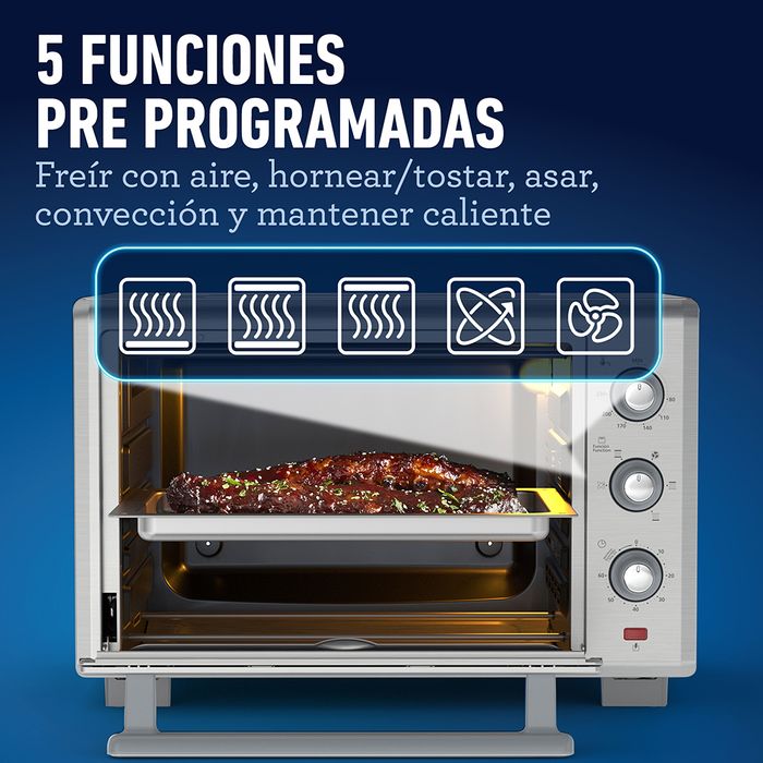 Horno con freidora de aire Oster® de 35L TSSTTVLS35 - ostercl