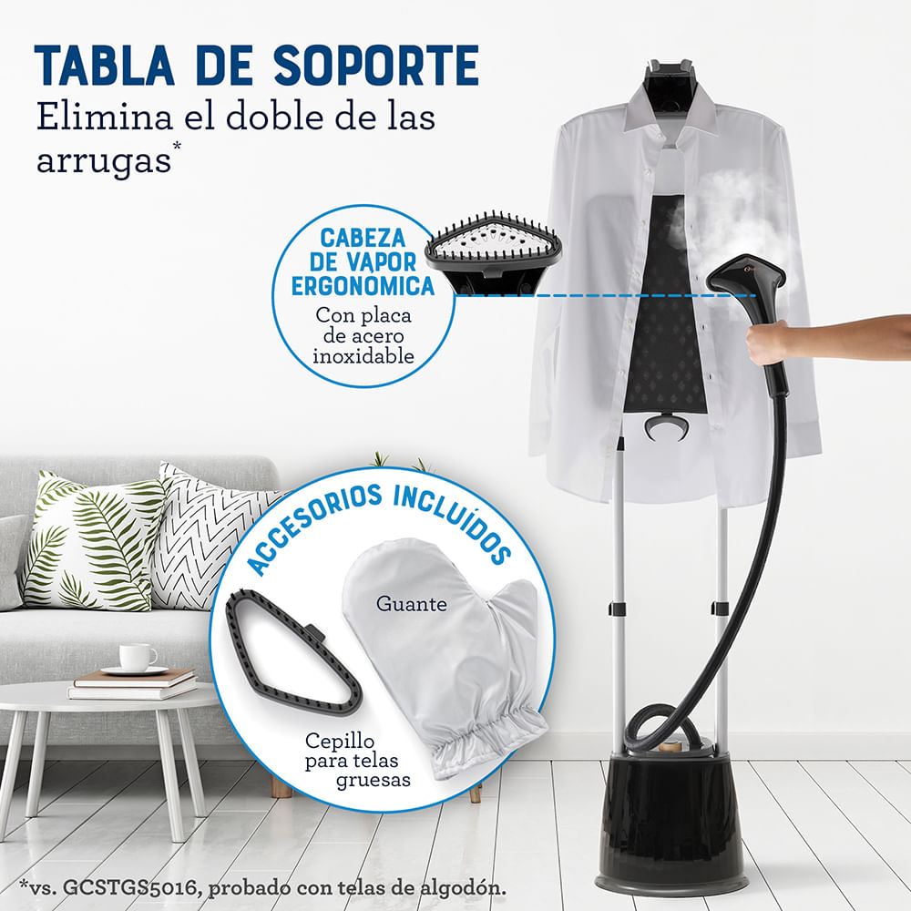 Oster GCSTGS7050 Vaporizador Vertical con Tabla Negro, foto 6