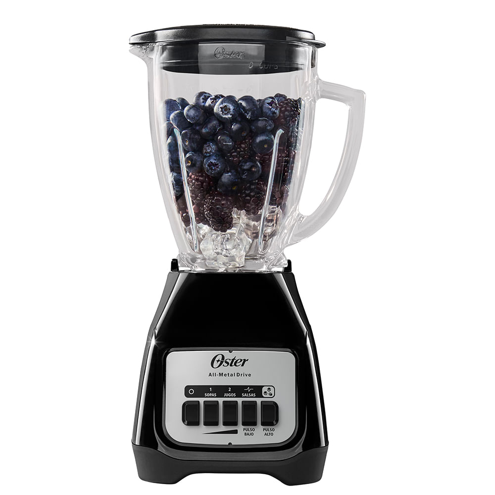 Oster Licuadora Oster® 2 velocidades más pulso y vaso de vidrio BLSTKAGBPB