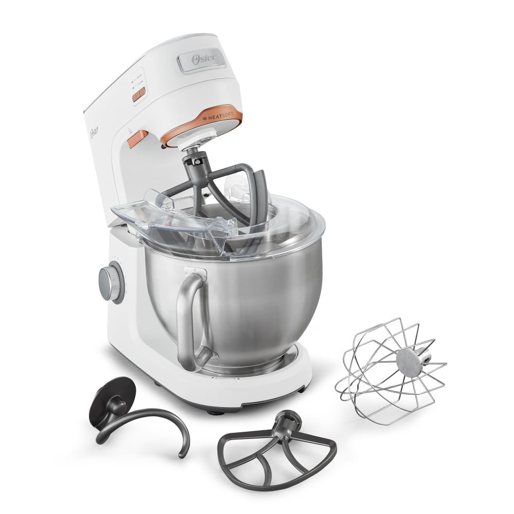 Oster Batidora Planetaria HeatSoft FPSTSMPL4W Blanco, foto 3