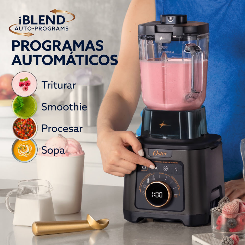 Oster Licuadora Titan 2.5 L Negro BLSTXT-XG, foto 3