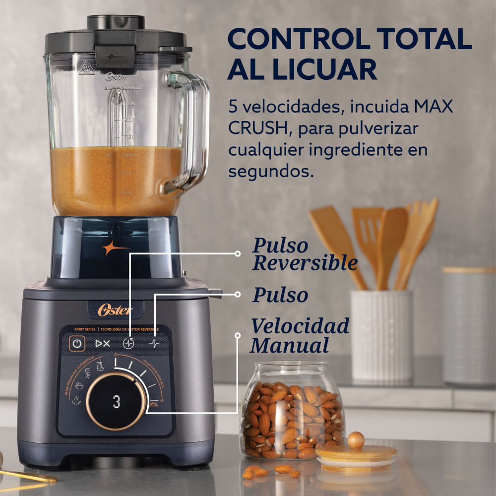 Oster Licuadora Titan 2.5 L Negro BLSTXT-XG, foto 5