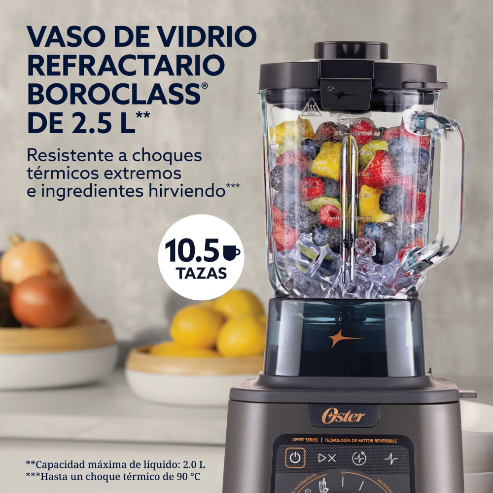 Oster Licuadora Titan 2.5 L Negro BLSTXT-XG, foto 7