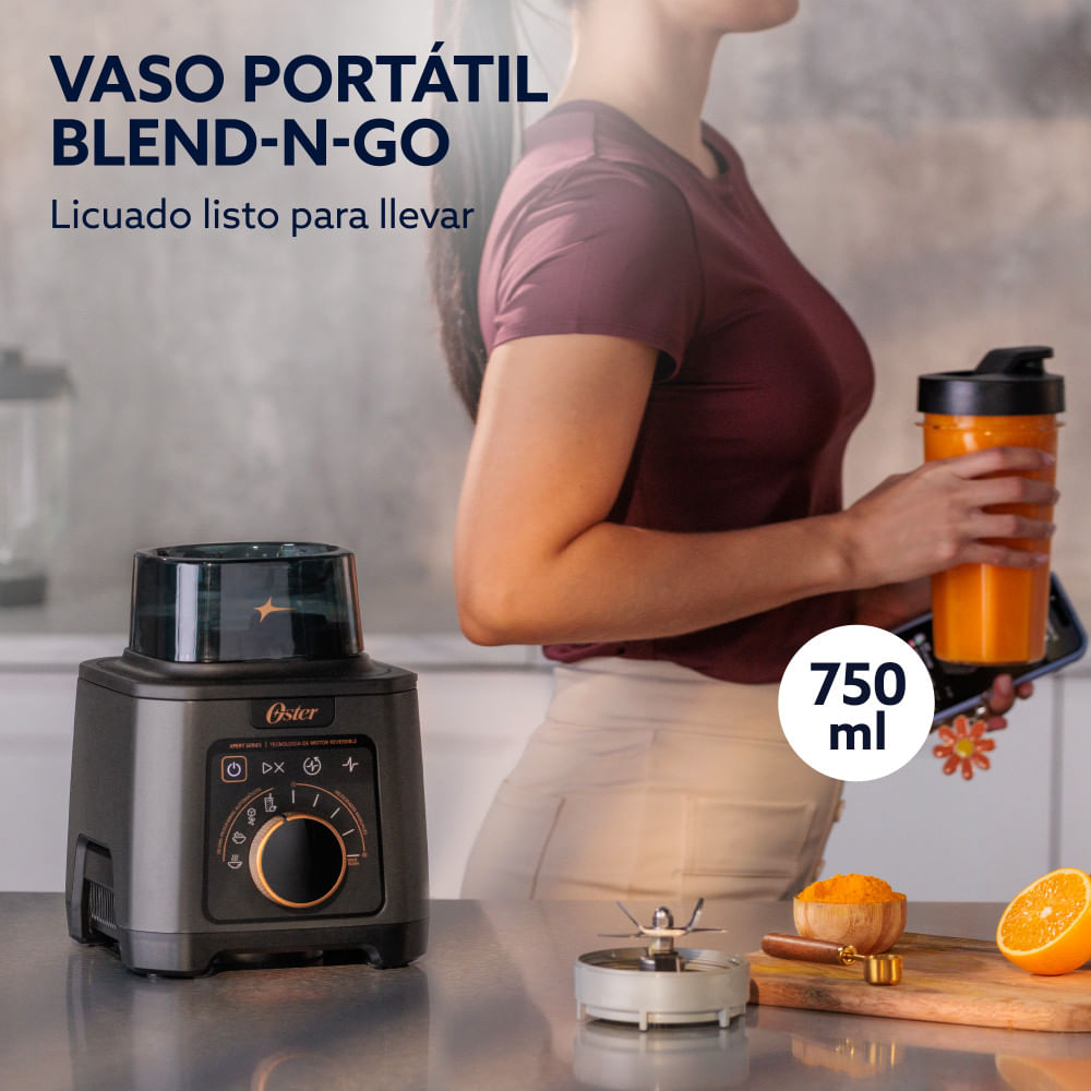 Oster Licuadora Titan 2.5 L Negro BLSTXT-XG, foto 8